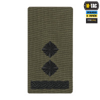 M-Tac погон на липучці Підполковник (вишивка) Ranger Green
