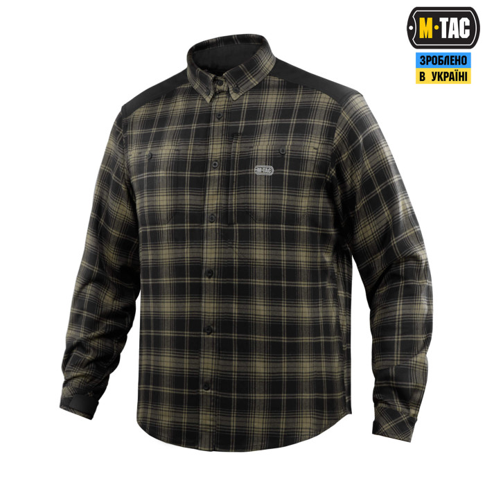M-Tac сорочка Redneck Shirt Black/Tan 2XL/R