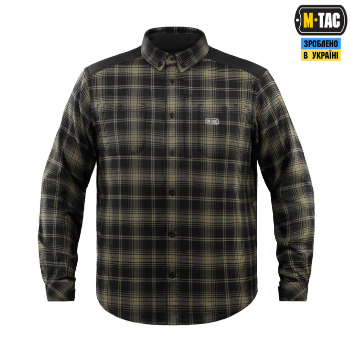 M-Tac сорочка Redneck Shirt Black/Tan 2XL/R