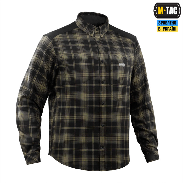 M-Tac сорочка Redneck Shirt Black/Tan 2XL/R
