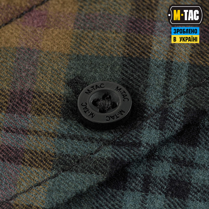 M-Tac сорочка Lumberjack Merino Cold Weather Blue/Yellow XS/R