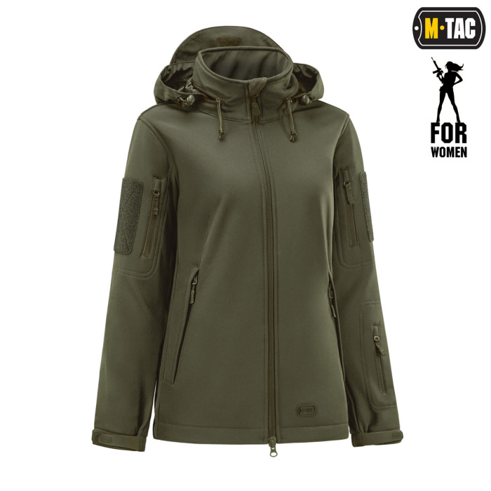 M-Tac куртка Soft Shell Lady Olive L