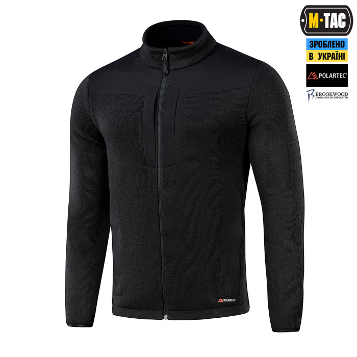 M-Tac кофта Senator Fleece Polartec Black 2XL
