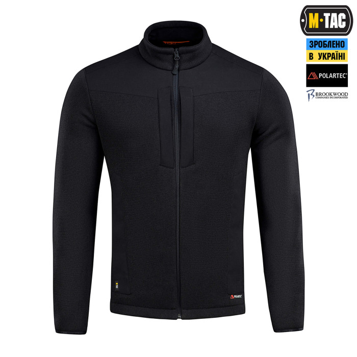 M-Tac кофта Senator Fleece Polartec Black 2XL
