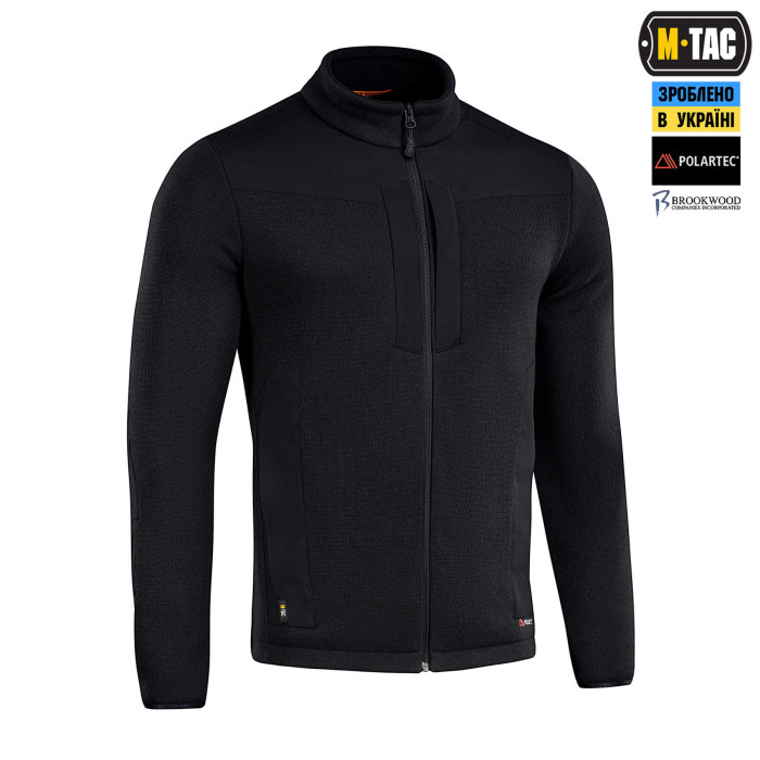 M-Tac кофта Senator Fleece Polartec Black 2XL
