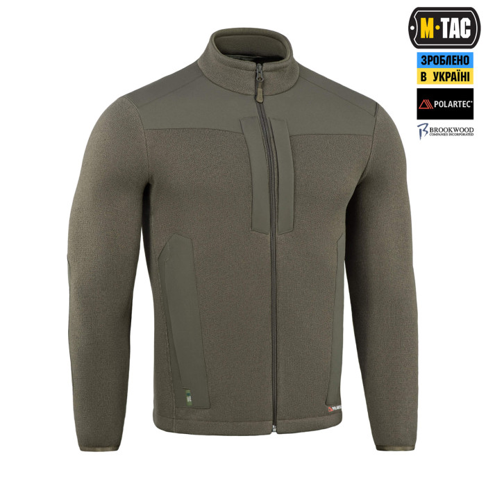 M-Tac кофта Senator Fleece Polartec Dark Olive L