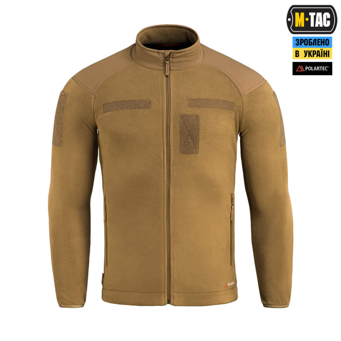 M-Tac куртка Combat Fleece Polartec Jacket Coyote Brown L/R