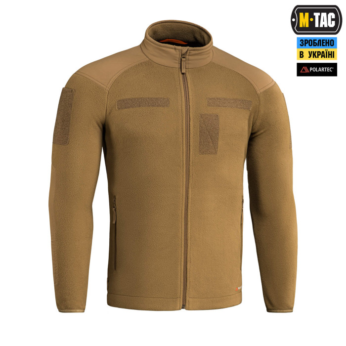 M-Tac куртка Combat Fleece Polartec Jacket Coyote Brown L/R