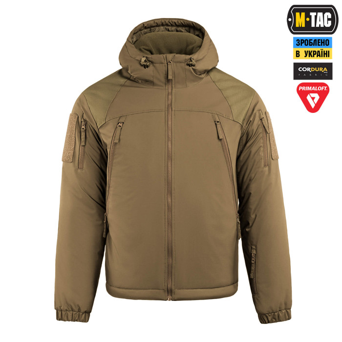 M-Tac куртка зимова Alpha Gen.III Pro Primaloft Coyote Brown L/L