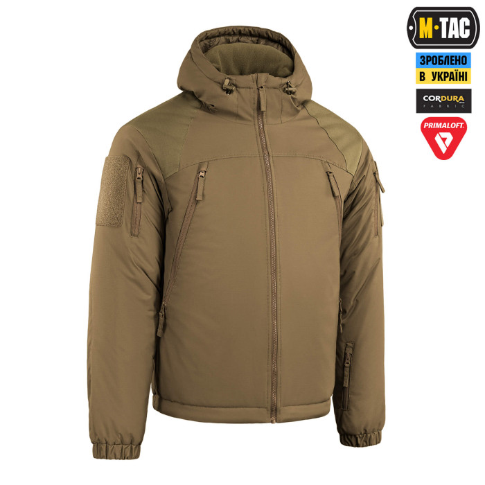 M-Tac куртка зимова Alpha Gen.III Pro Primaloft Coyote Brown L/L