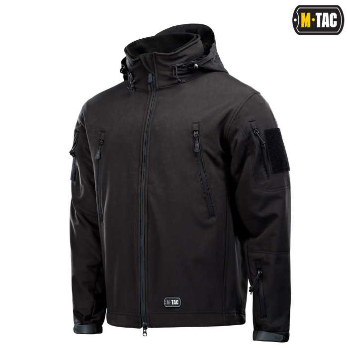 M-Tac куртка Soft Shell з підстібкою Black S