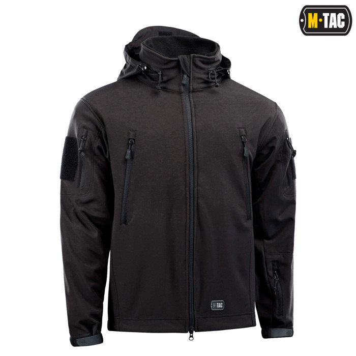 M-Tac куртка Soft Shell з підстібкою Black S