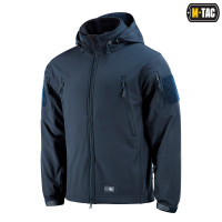 M-Tac куртка Soft Shell з підстібкою Dark Navy Blue S