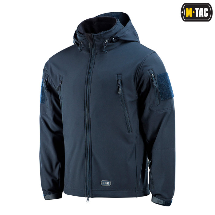 M-Tac куртка Soft Shell з підстібкою Dark Navy Blue M