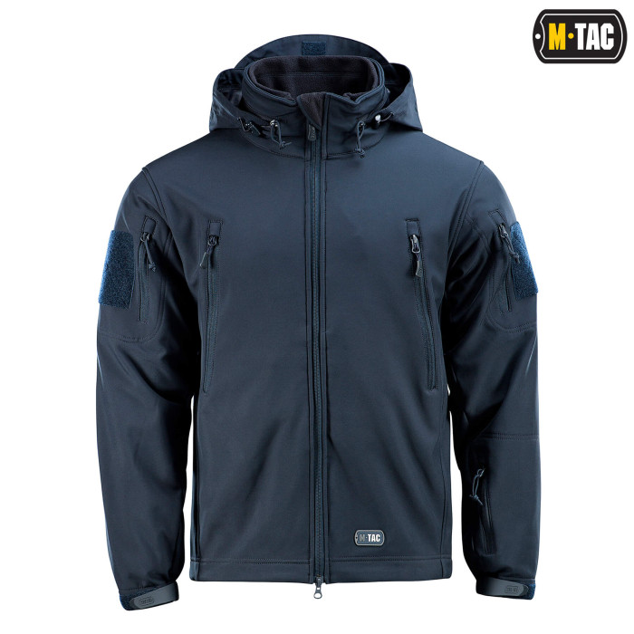 M-Tac куртка Soft Shell з підстібкою Dark Navy Blue M