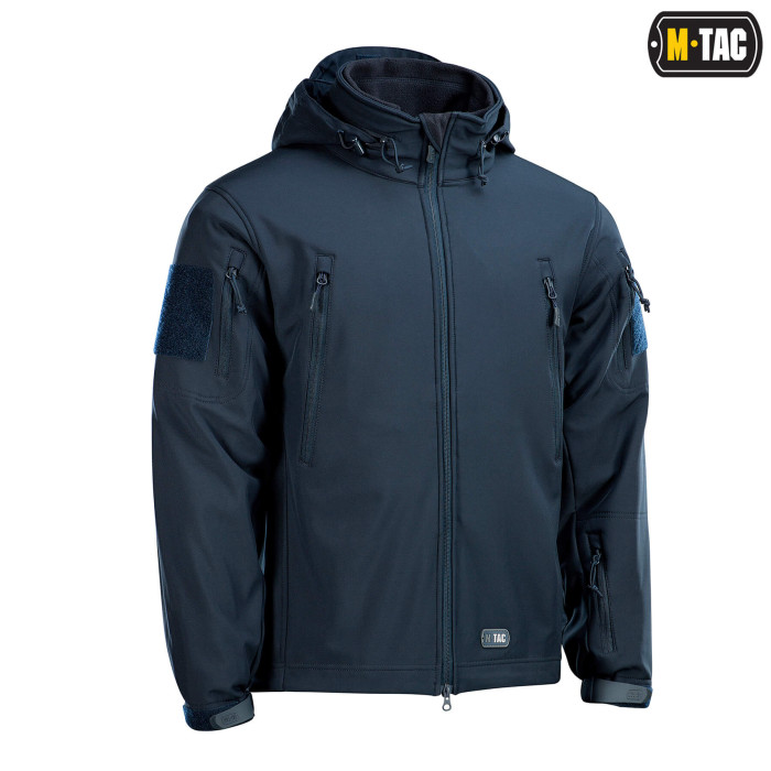 M-Tac куртка Soft Shell з підстібкою Dark Navy Blue M