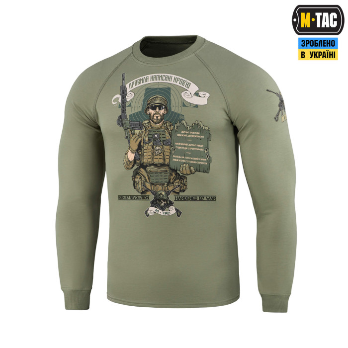 M-Tac реглан Заповіді стрільця Light Olive M