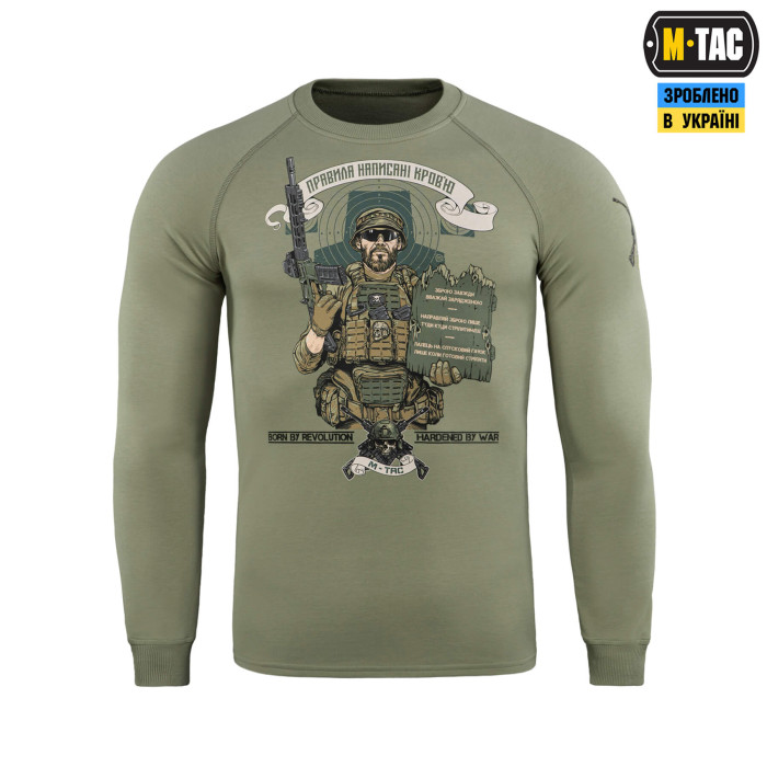 M-Tac реглан Заповіді стрільця Light Olive M