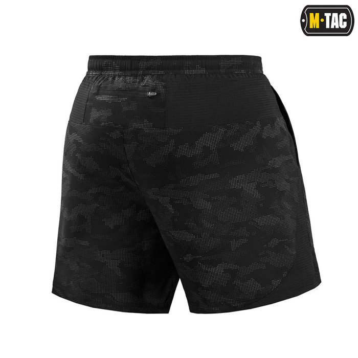 M-Tac шорти Training Black Reflective Camo 2XL