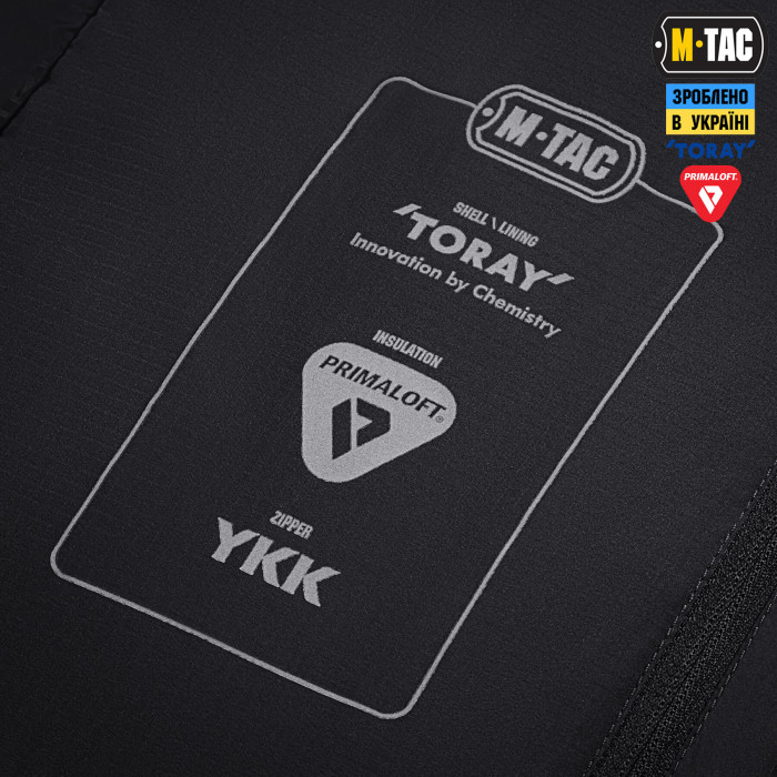 M-Tac куртка Paladin Primaloft Torey Black L/R