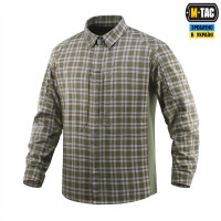 M-Tac сорочка Tactical Cotton Shirt Olive/Grey L/R