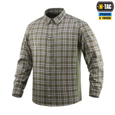 M-Tac сорочка Tactical Cotton Shirt Olive/Grey 2XL/R