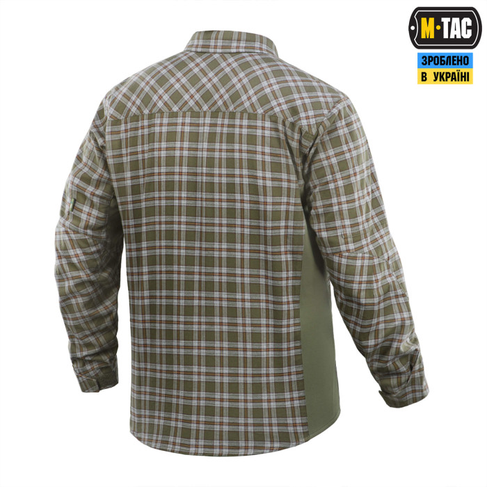 M-Tac сорочка Tactical Cotton Shirt Olive/Grey L/R