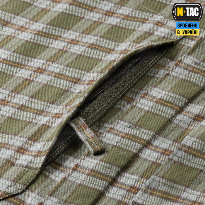 M-Tac сорочка Tactical Cotton Shirt Olive/Grey L/R