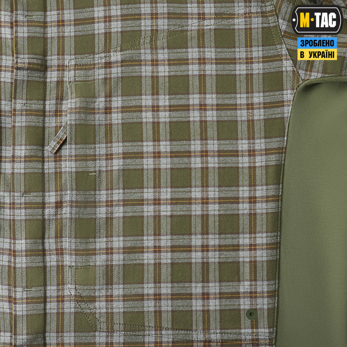 M-Tac сорочка Tactical Cotton Shirt Olive/Grey L/R