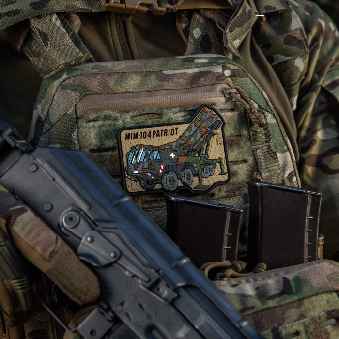 M-Tac нашивка MIM-104 Patriot (PVC)