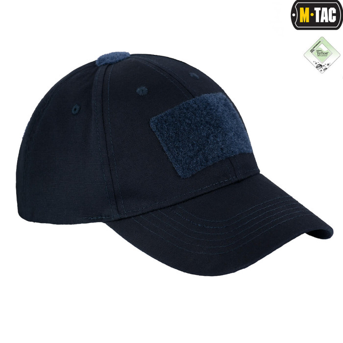 M-Tac бейсболка з липучкою Flex ріп-стоп Dark Navy Blue S/M