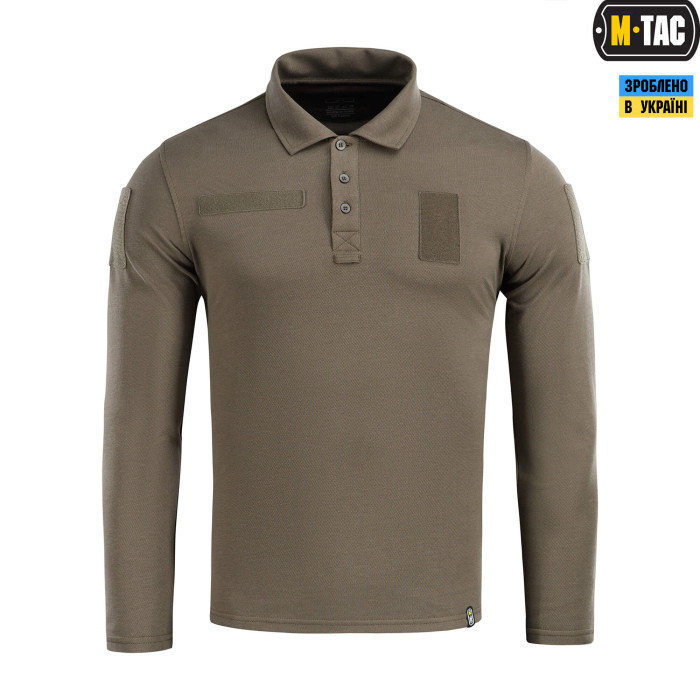 M-Tac поло тактичне довгий рукав 65/35 Dark Olive 2XL
