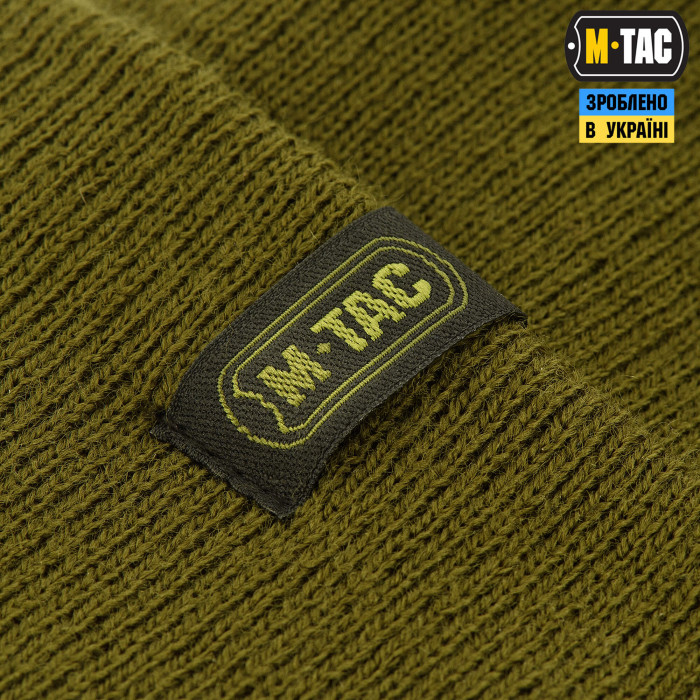 M-Tac шапка тонка в'язка 100% акрил Olive L/XL