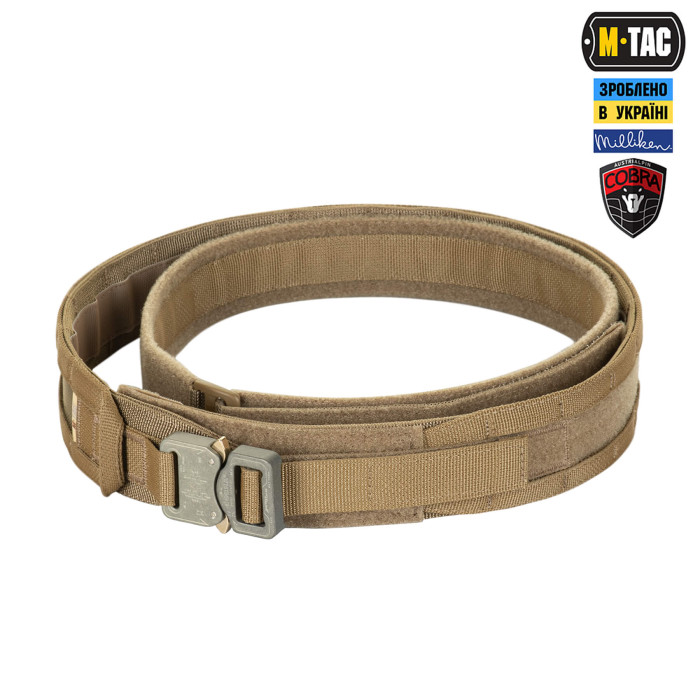 M-Tac ремінь Range Belt Cobra Buckle Gen.IV Coyote XS/S
