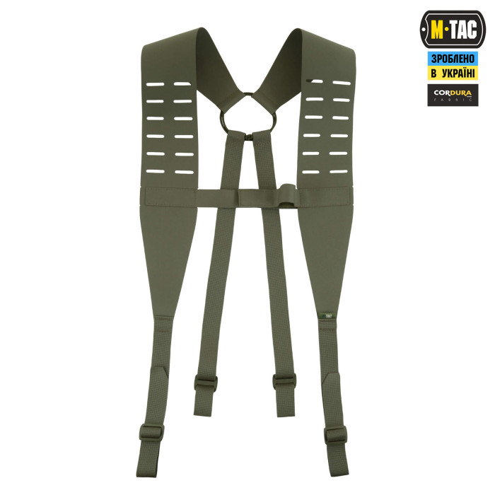 M-Tac ремені плечові для тактичного пояса Laser Cut Long Ranger Green