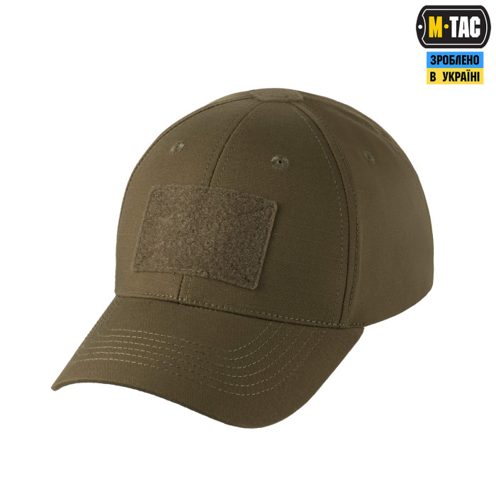 M-Tac бейсболка тактична Elite Flex ріп-стоп Dark Olive XS