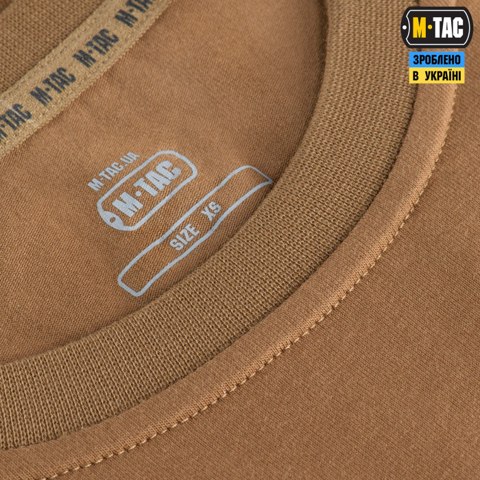 M-Tac футболка довгий рукав 93/7 Coyote Brown 2XL