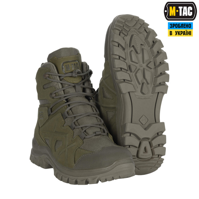 M-Tac черевики польові з утеплювачем Winter Cross Ranger Green 40