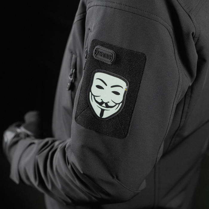 M-Tac нашивка Anonymous Black/GID