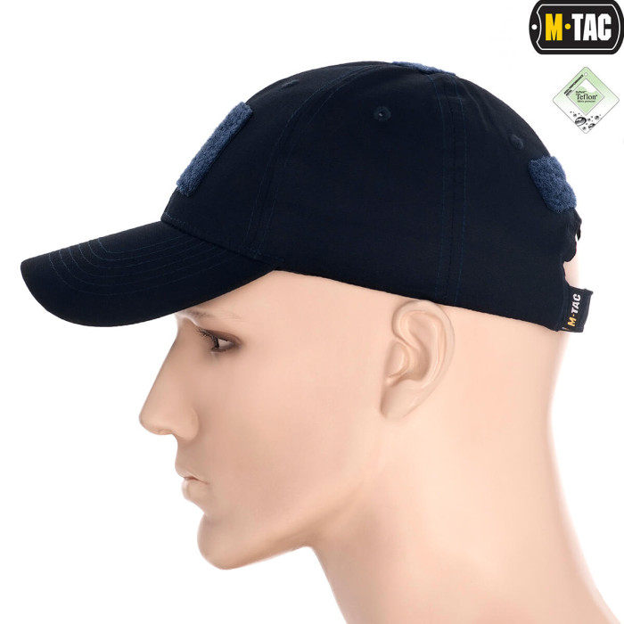M-Tac бейсболка з липучкою Flex ріп-стоп Dark Navy Blue S/M