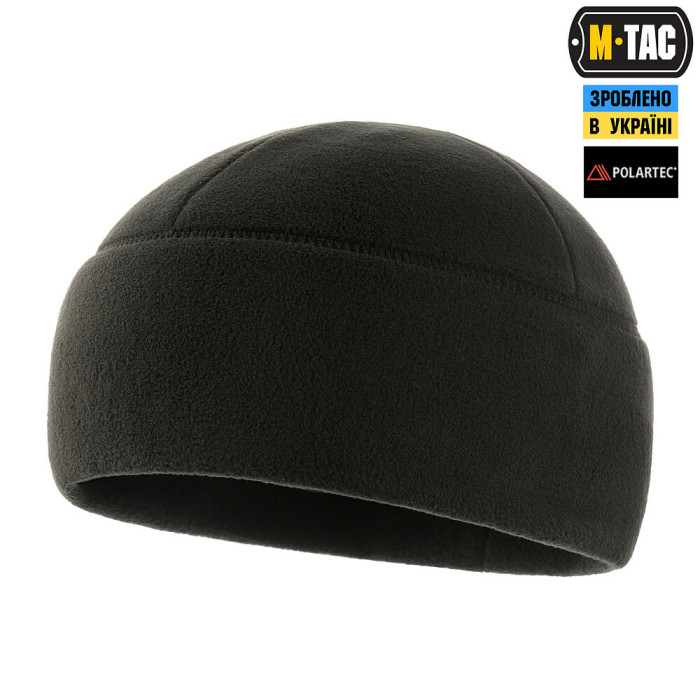 M-Tac шапка Watch Cap фліс Polartec Black L