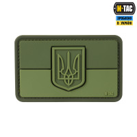M-Tac нашивка прапор України з гербом PVC Olive