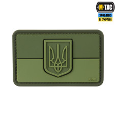 M-Tac нашивка прапор України з гербом PVC Olive