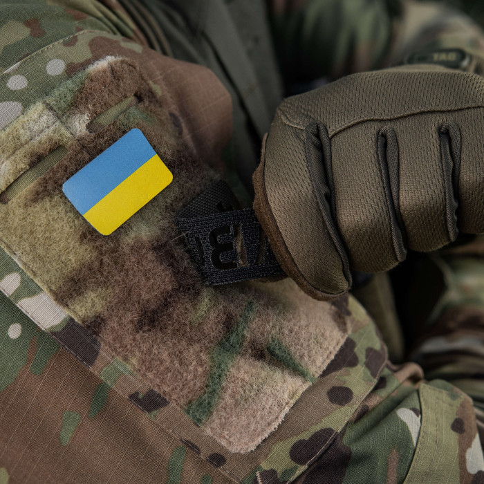 M-Tac нашивка група крові AB (IV) + наскрізна Laser Cut 25х80 Ranger Green