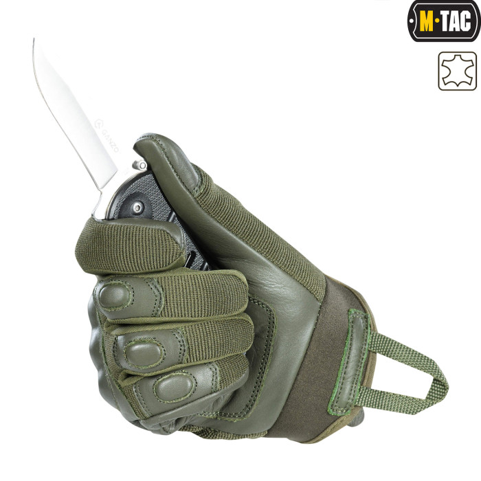 M-Tac рукавички Assault Tactical Mk.4 Olive M