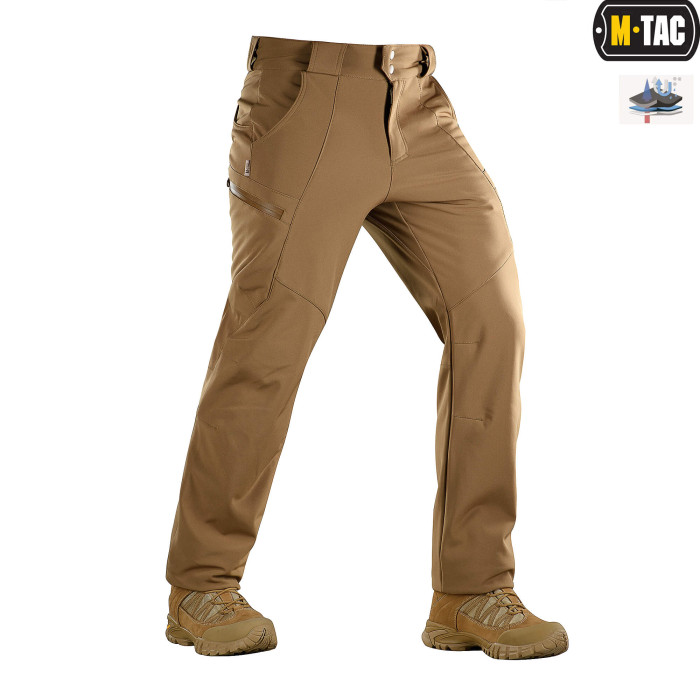 M-Tac штани Soft Shell Winter Coyote L