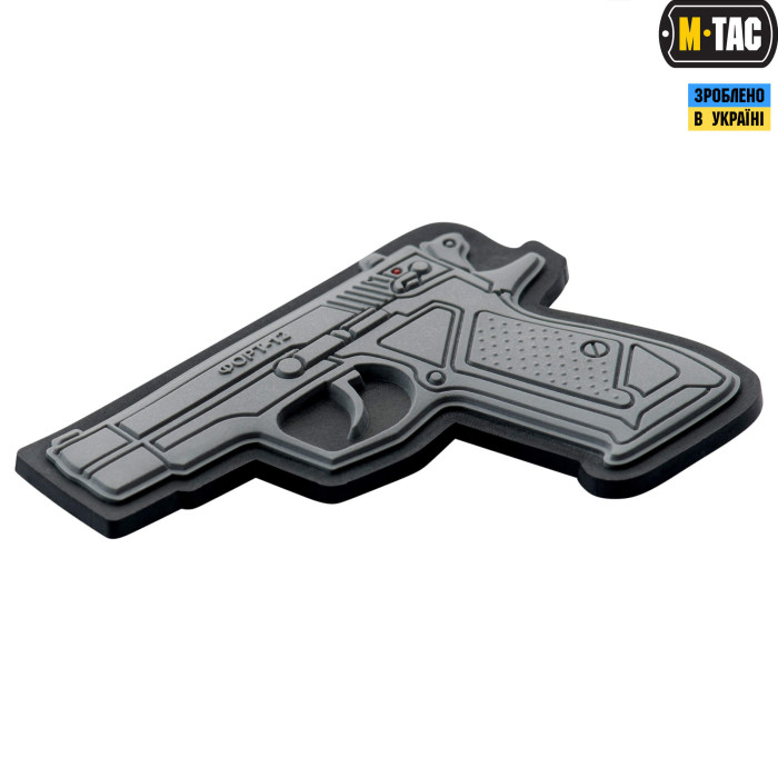 M-Tac нашивка Ф-12 3D PVC Grey