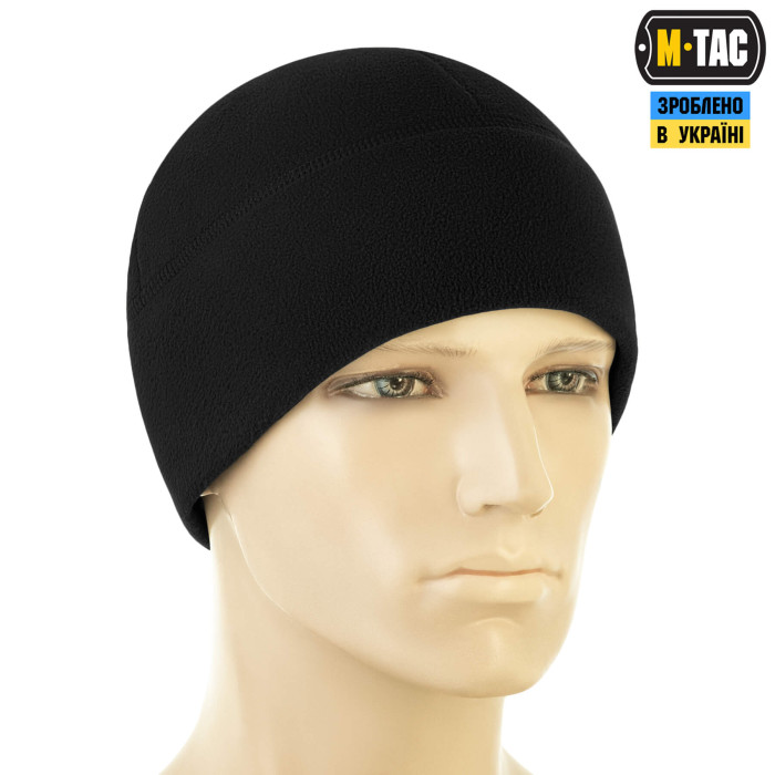 M-Tac шапка Watch Cap Elite фліс (320г/м2) with Slimtex Black XL