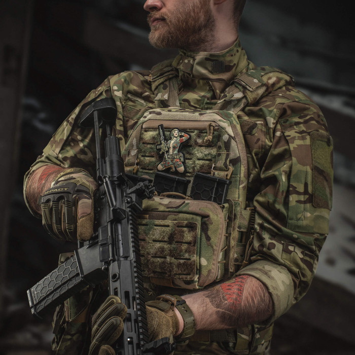 M-Tac нашивка Tactical girl №1 Якудза PVC MC