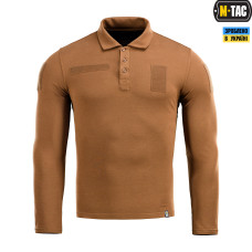 M-Tac поло тактичне довгий рукав 65/35 Coyote Brown L